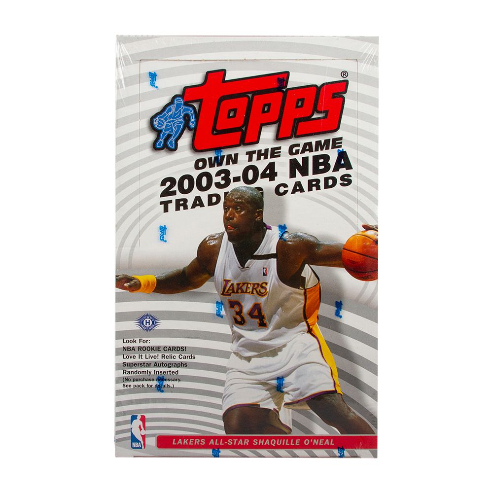 2003-04 Topps Basketball Hobby 12 Box (Case)