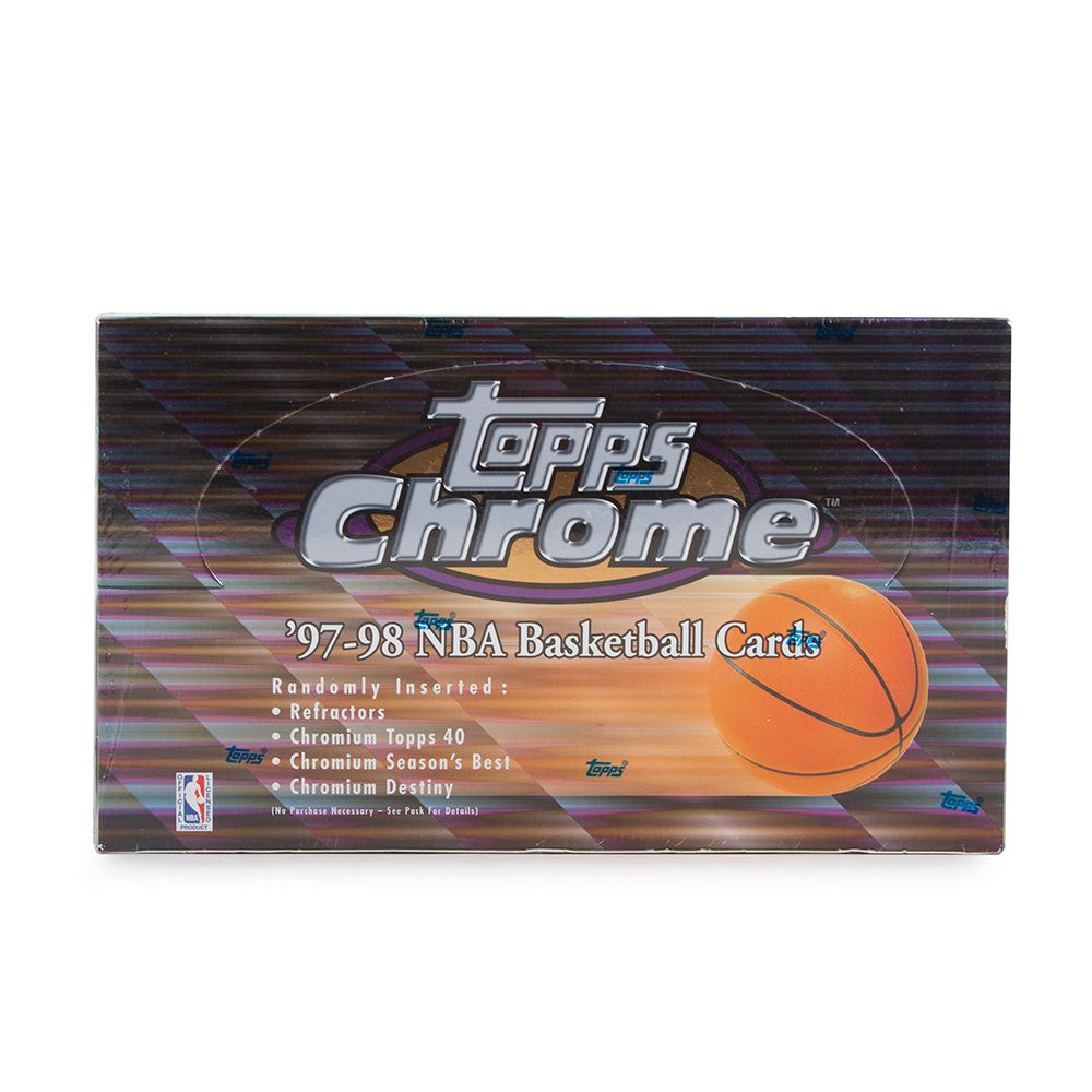 1997-98 Topps Chrome Basketball Hobby (Box)