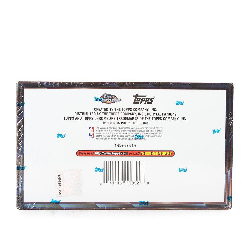 1997-98 Topps Chrome Basketball Hobby (Box)