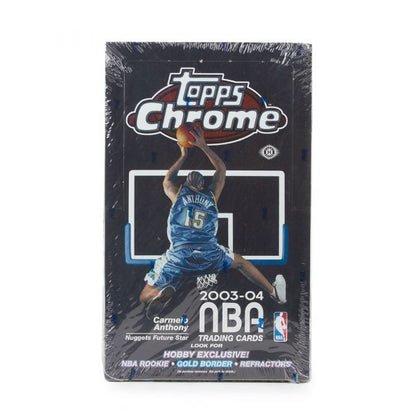 2003-04 Topps Chrome Basketball Hobby (Box)