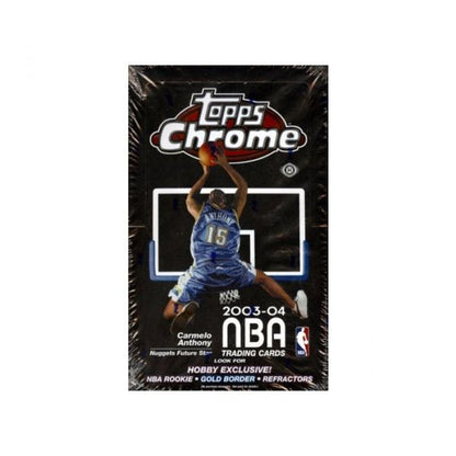 2003-04 Topps Chrome Basketball Hobby 10 Box (Case)