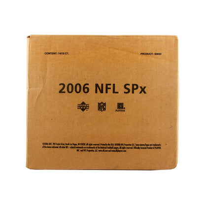 2006 Upper Deck SPX Football Hobby 14 Box (Case)