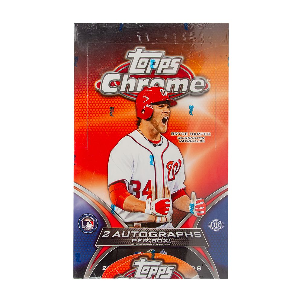 2012 Topps Chrome Baseball Hobby 12 Box (Case)