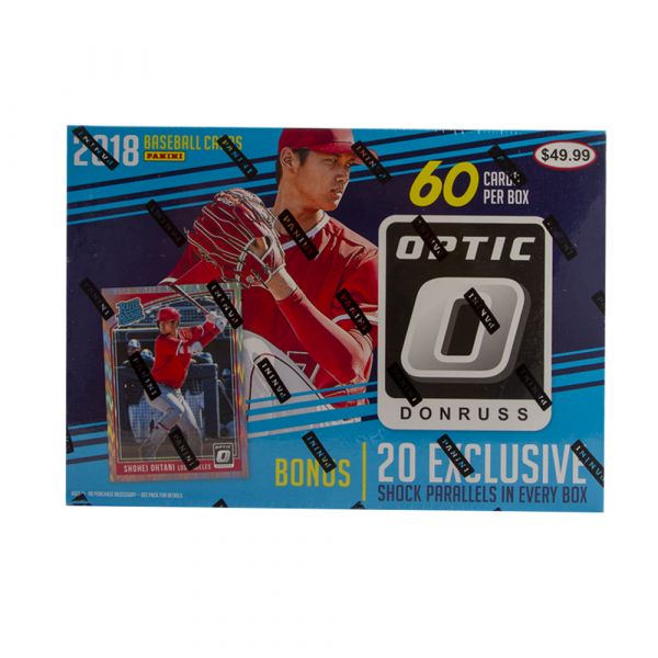 2018 Panini Donruss Optic Baseball Mega 60ct (Box)