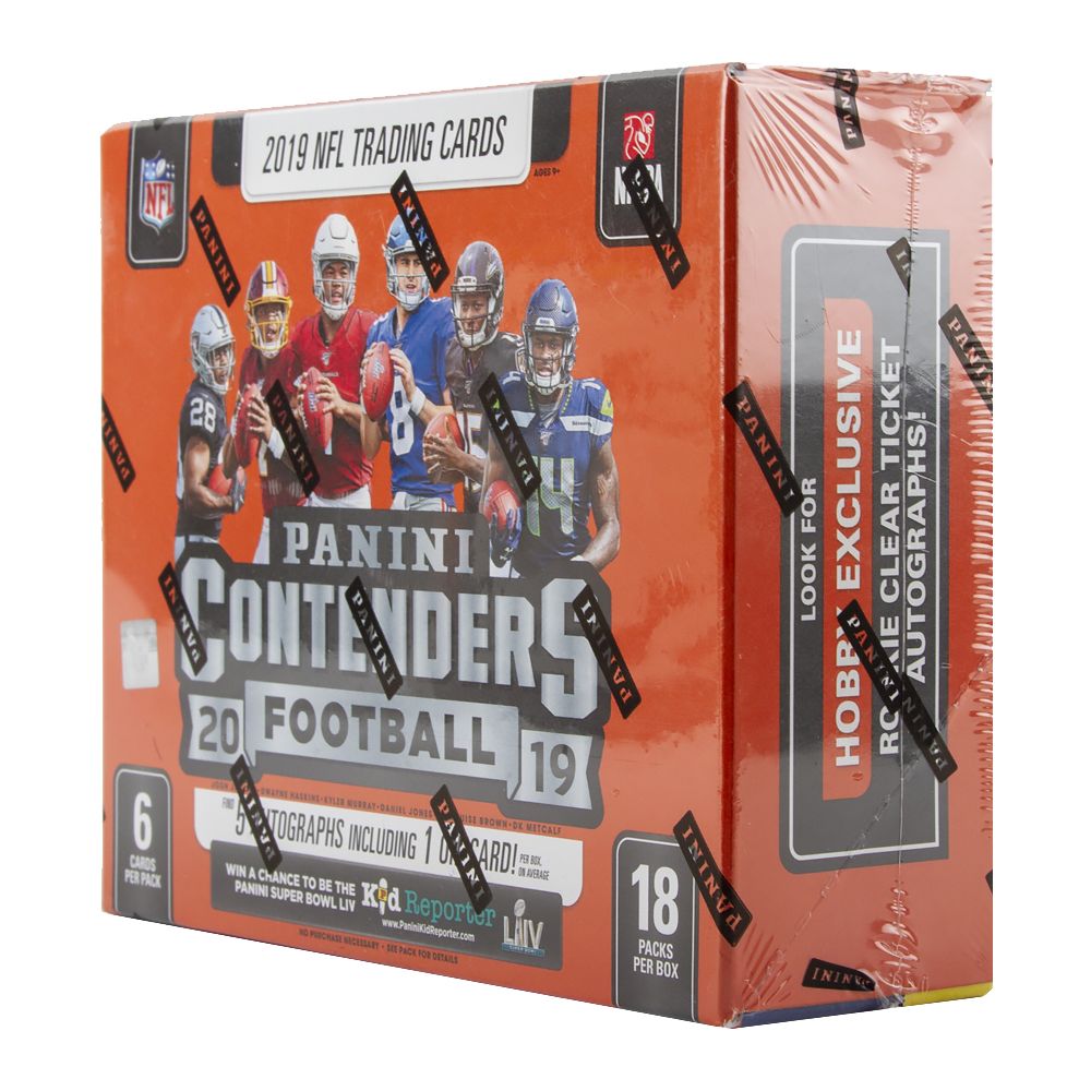 2019 Panini Contenders Football Hobby 12 Box (Case)