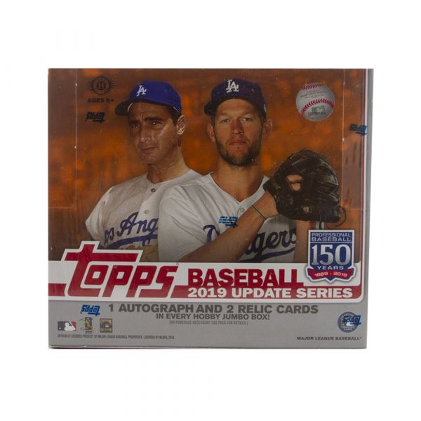 2019 Topps Update Series Baseball Jumbo (Box)