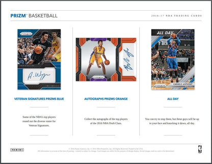 2016-17 Panini Prizm Basketball Jumbo (Box)