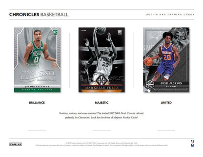 2017-18 Panini Chronicles Basketball Hobby (Box)