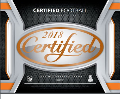 2018 Panini Certified Football Hobby 24 Box (Case)