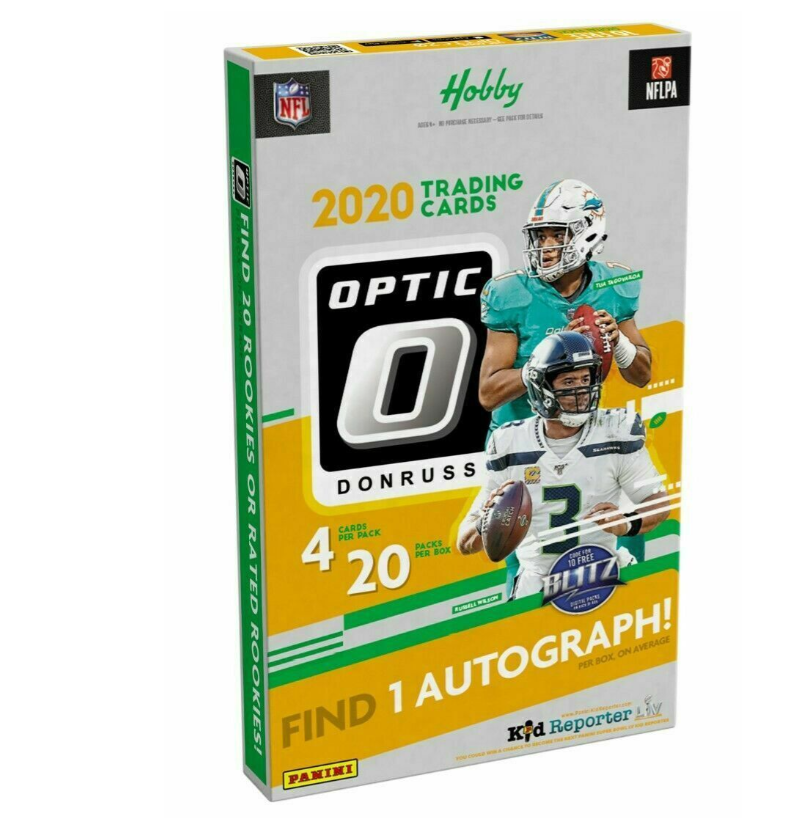 2020 Panini Donruss Optic Football Hobby (Box)