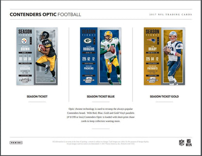 2017 Panini Contenders Optic Football Hobby (Box)