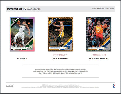 2019-20 Panini Donruss Optic Basketball Hobby (Box)