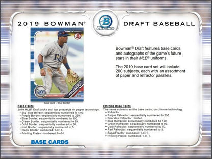 2019 Bowman Draft Baseball Super Jumbo (Box)