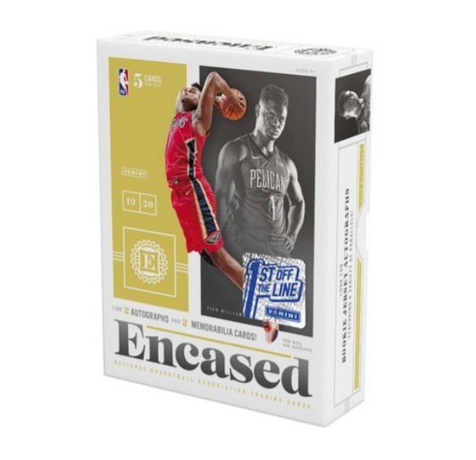 2019-20 Panini Encased FOTL 1st off the Line Basketball Hobby (Box)