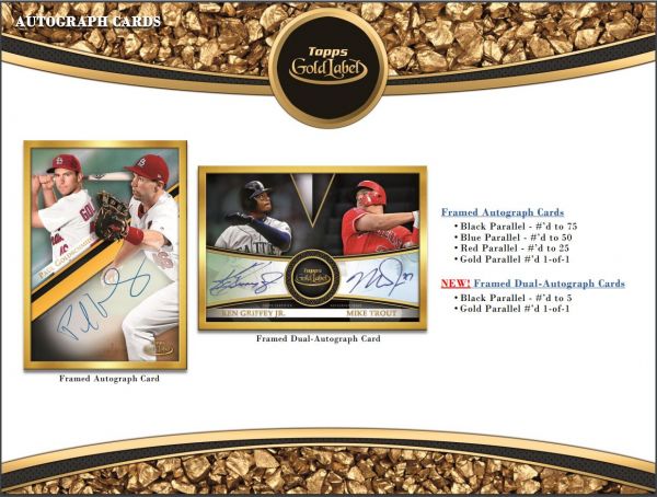 2019 Topps Gold Label Baseball Hobby (Box)