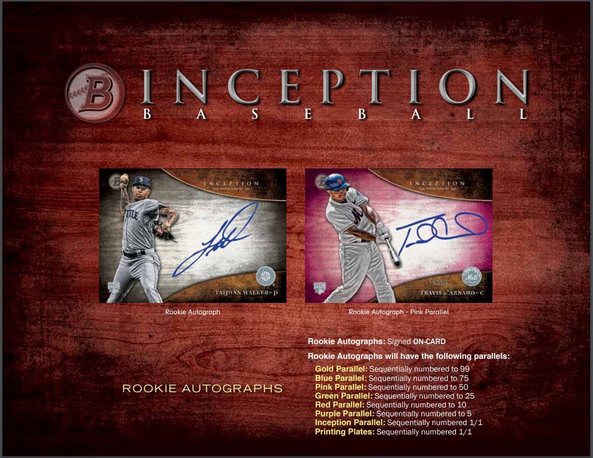 2014 Bowman Inception Baseball Hobby (Box)