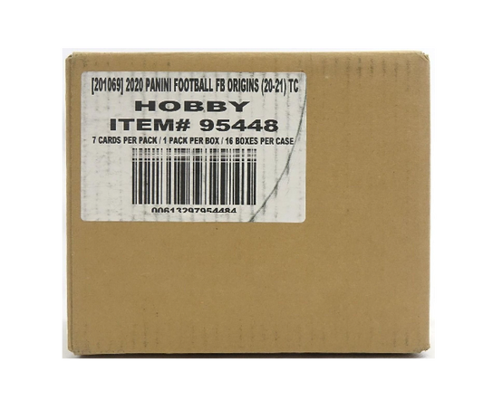 2020 Panini Origins Football Hobby 16 Box (Case)