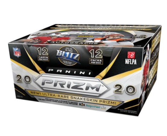 2020 Panini Prizm Football Hobby 12 Box (Case)