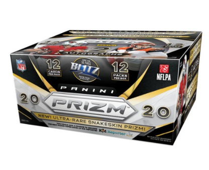 2020 Panini Prizm Football Hobby 12 Box (Case)