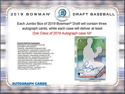 2019 Bowman Draft Baseball Super Jumbo (Box)