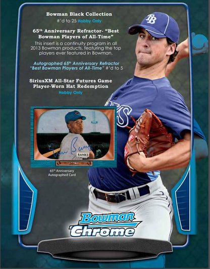 2013 Bowman Chrome Baseball Hobby 12 Box (Case)