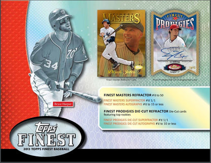 2013 Topps Finest Baseball Hobby (Box)