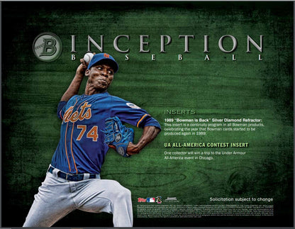 2014 Bowman Inception Baseball Hobby (Box)