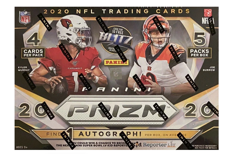 2020 Panini Prizm Football Mega 20ct (Target)(Box)