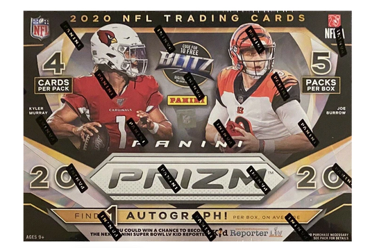 2020 Panini Prizm Football Mega 20ct (Target)(Box)