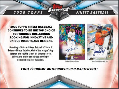 2020 Topps Finest Baseball Hobby (Box)