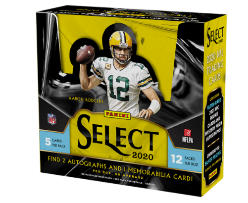 2020 Panini Select Football Hobby 12 Box (Case)