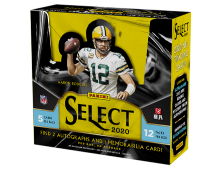 2020 Panini Select Football Hobby 12 Box (Case)