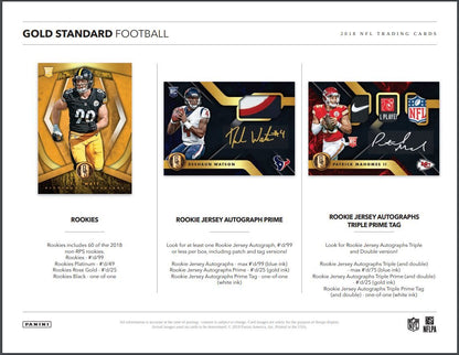 2018 Panini Gold Standard Football Hobby (Box)