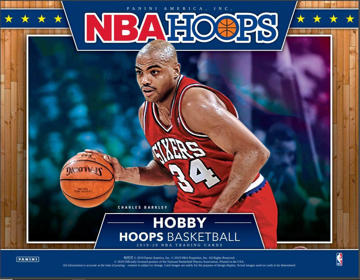 2019-20 Panini Hoops Basketball Hobby 20 Box (Case)