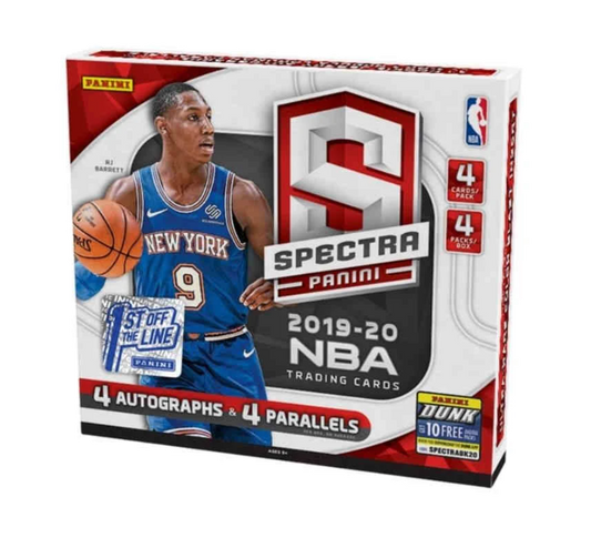 2019-20 Panini Spectra FOTL 1st off The Line Basketball Hobby (Box)