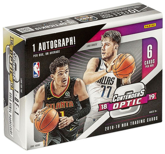 2018-19 Panini Contenders Optic Basketball Hobby (Box)