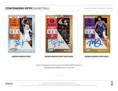 2018-19 Panini Contenders Optic Basketball Hobby (Box)