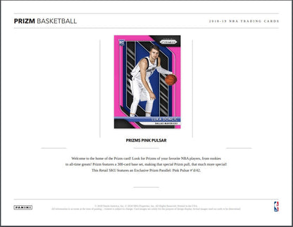 2018-19 Panini Prizm Basketball Retail (Box)