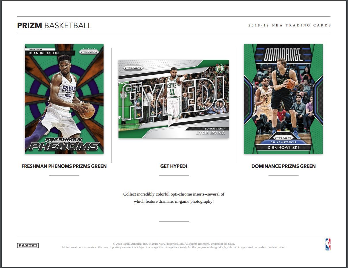 2018-19 Panini Prizm Basketball Retail (Box)