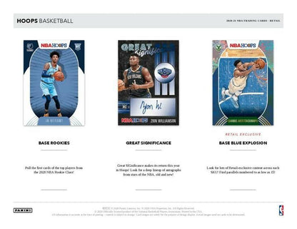 2020-21 Panini Hoops Basketball Blaster (Box)