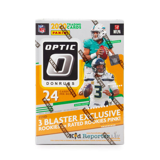 2020 Panini Donruss Optic Football Blaster (Pink Parallel)(Box)