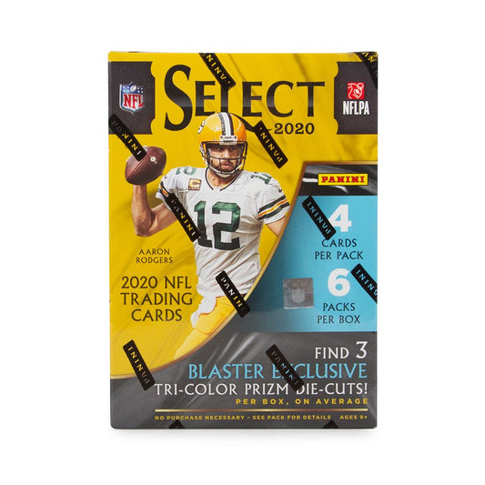 2020 Panini Select Football Blaster (Tri-Color Prizms)(Box)