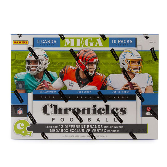 2020 Panini Chronicles Football Mega (Vertex Rookies)(Box)