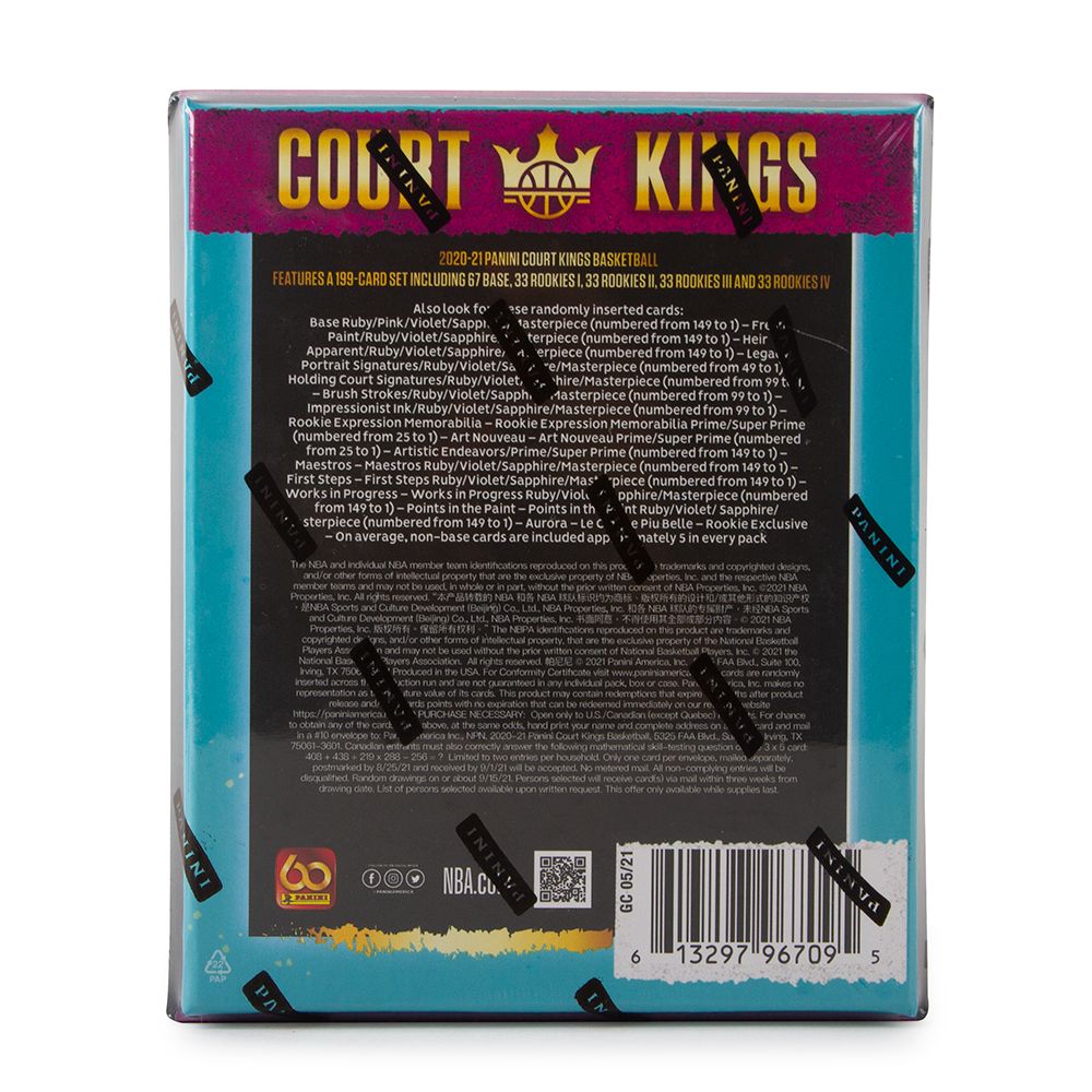 2020-21 Panini Court Kings Basketball Hobby (Box)