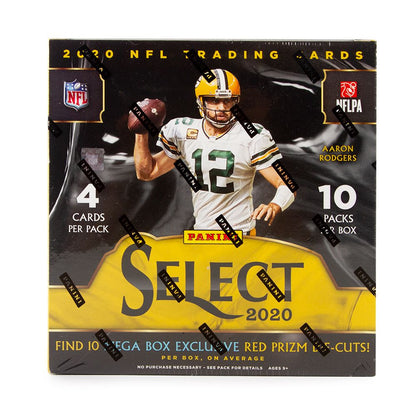 2020 Panini Select Football Mega (Red Prizm Die-Cuts)(Box)