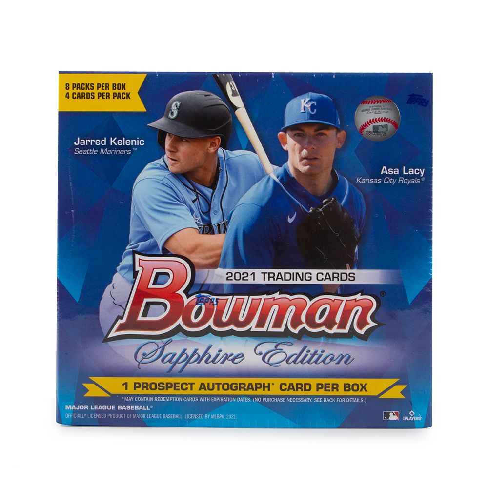 2021 Bowman Baseball Sapphire Edition 10 Box (Case)