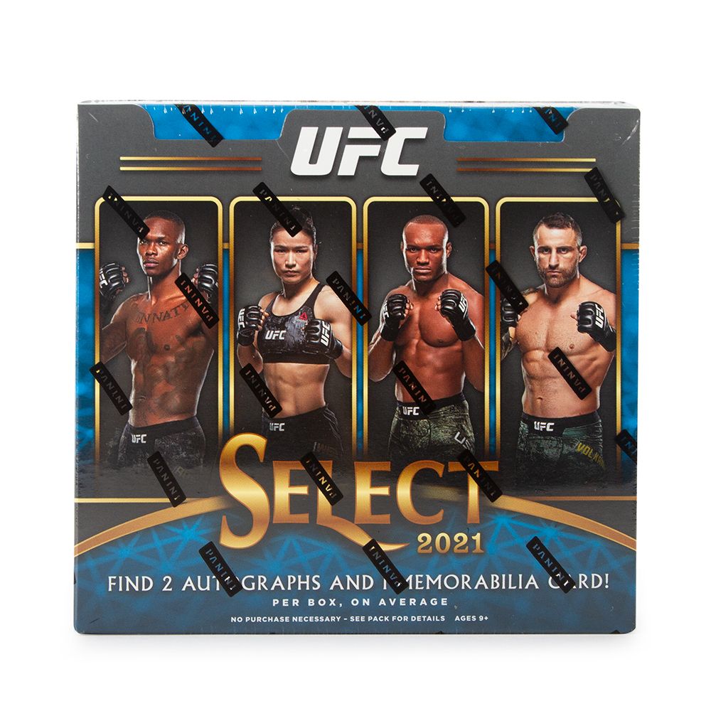 2021 Panini Select UFC Hobby 12 Box (Case)