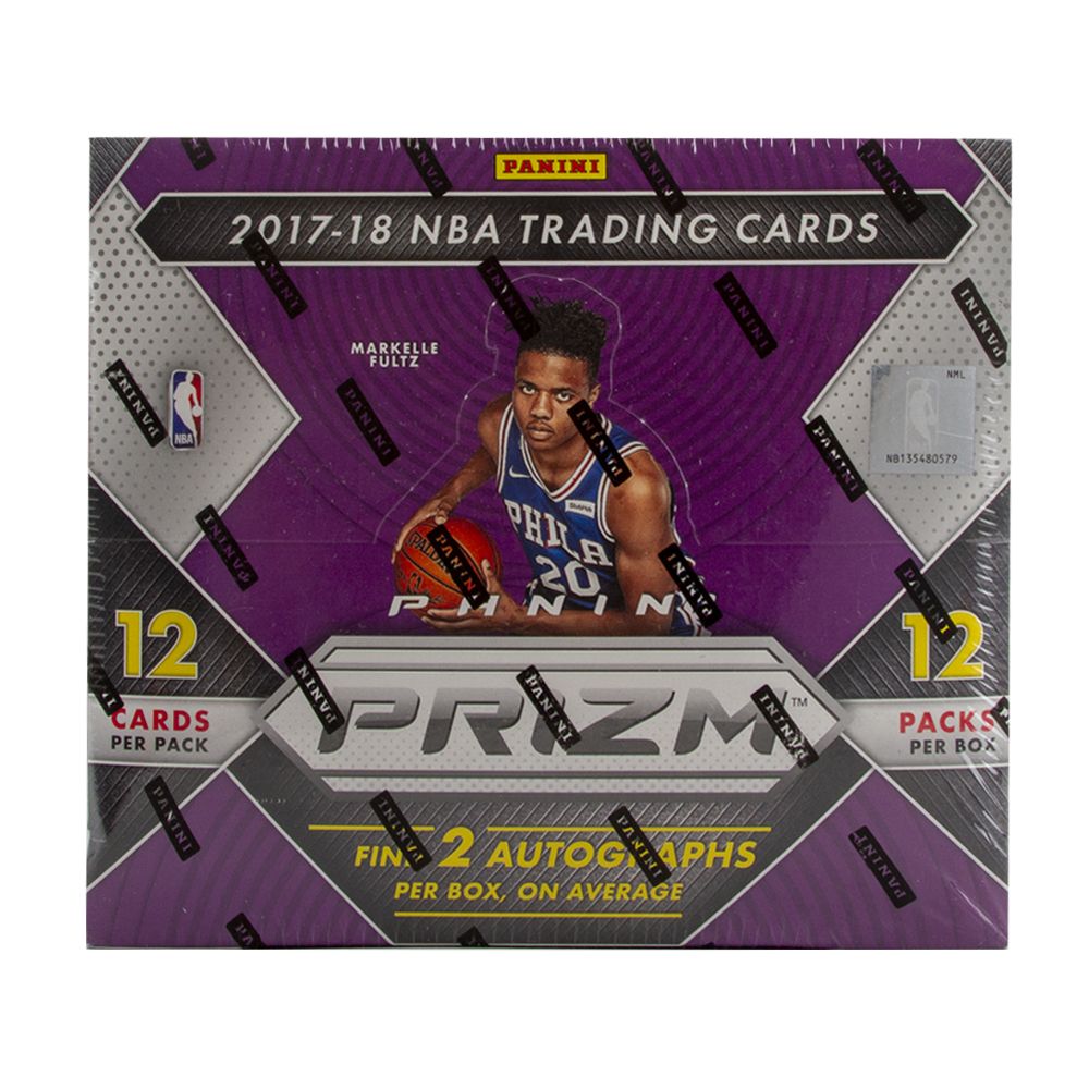 2017-18 Panini Prizm Basketball Hobby 12 Box (Case)