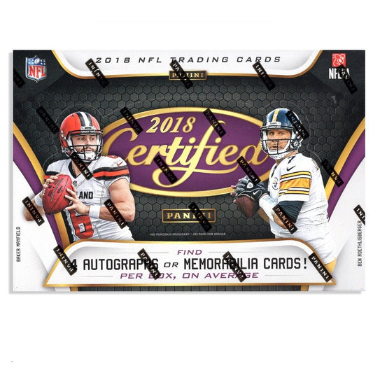 2018 Panini Certified Football Hobby (Box)