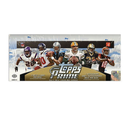 2011 Topps Prime Football Hobby 6 Box (Case)